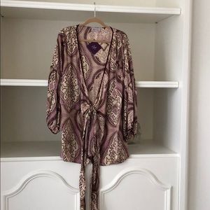 Blouse silk Lolita Jack St Barth